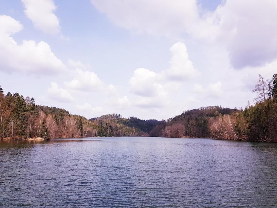Schupplerova Vila Hostejn Bagian luar foto